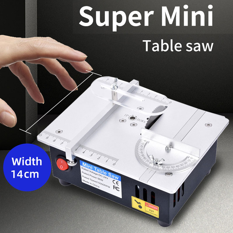 Mini Circular Table Saw Diy Woodworking - Sierra de Mesa Multifuncional Mini de