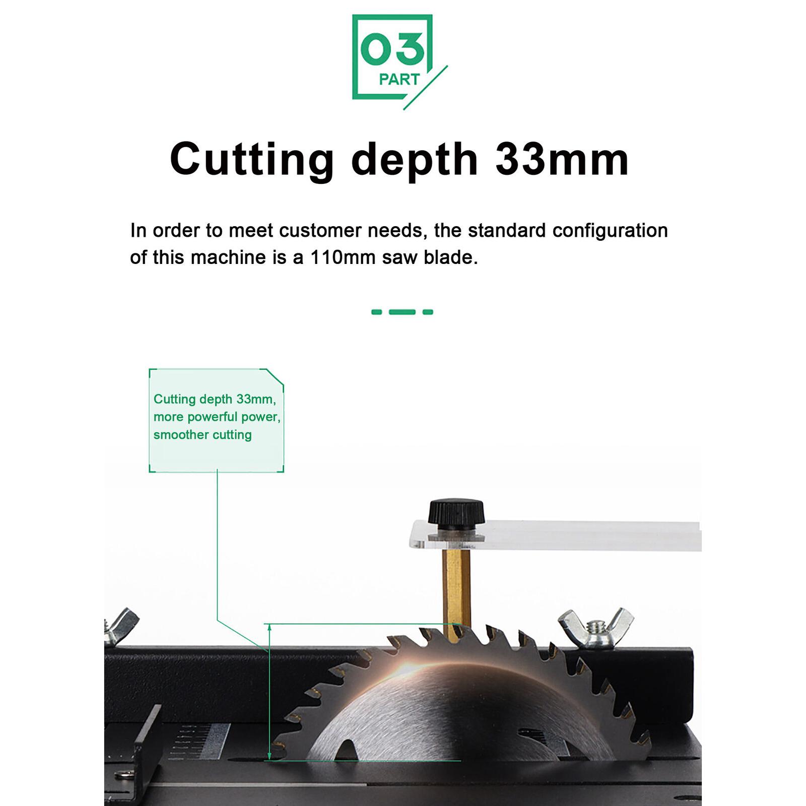 Mini Circular Table Saw Diy Woodworking - Sierra de Mesa Circular Compacta de