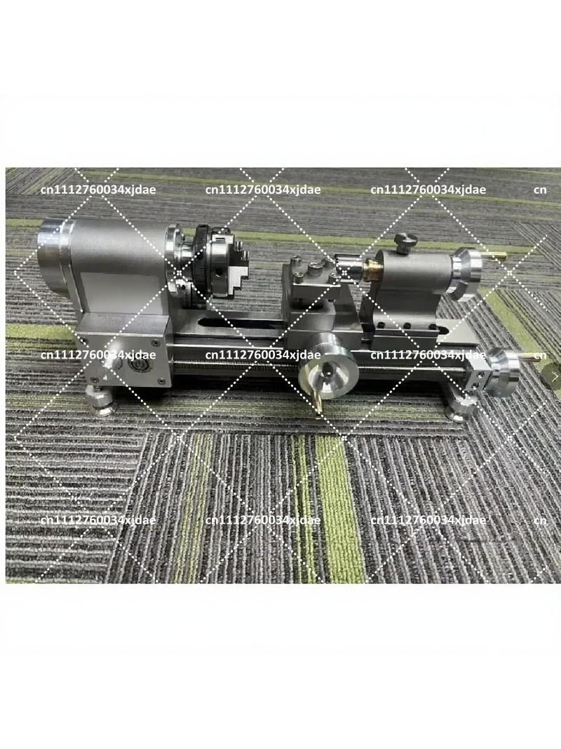Micro Wood Turning Lathe Beads Machine - Mini Torno de 100W para Relojería,