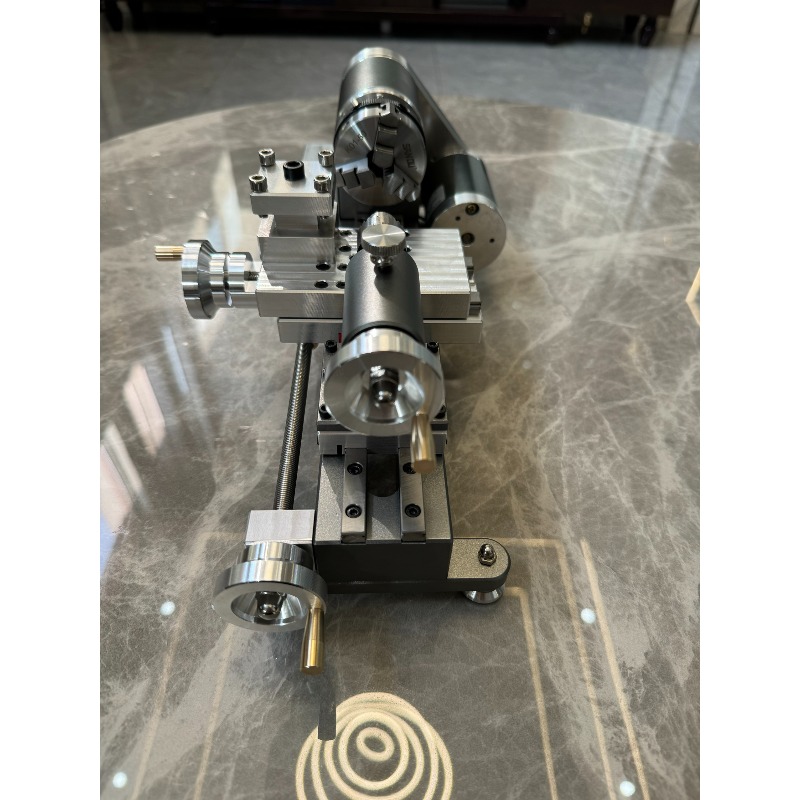 Micro Wood Turning Lathe Beads Machine - Mini Torno Multifuncional para Relojes, Máquina