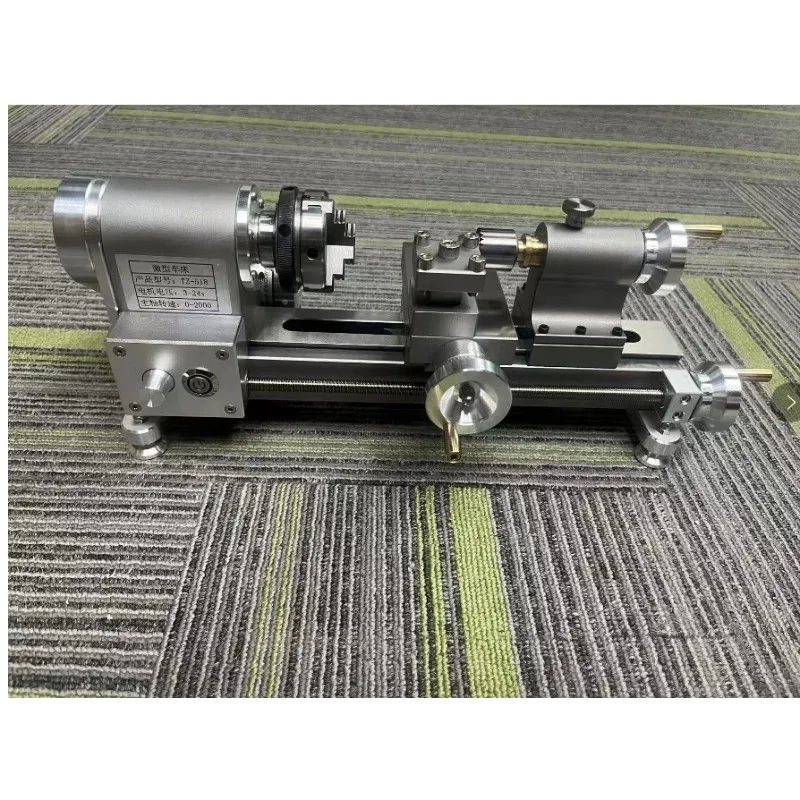 Micro Wood Turning Lathe Beads Machine - Mini Torno de 100W para Relojería,