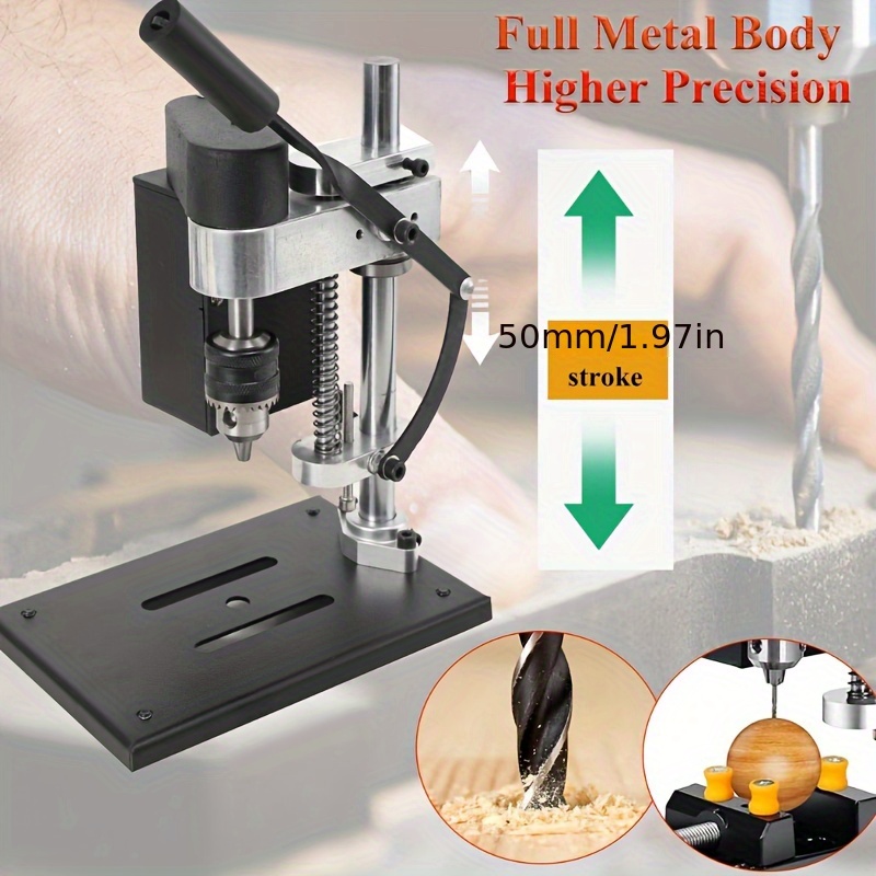 Mini taladro de banco eléctric - Mini Bench Drill Press Variable Speed reseña y precio