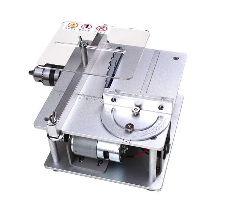 Mini Sierra de mesa hecha a ma - Mini Circular Table Saw Diy Woodworking reseña y precio