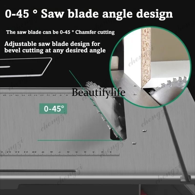 Sierra de Mesa Mini de Alta Po - Mini Circular Table Saw Diy Woodworking reseña y precio