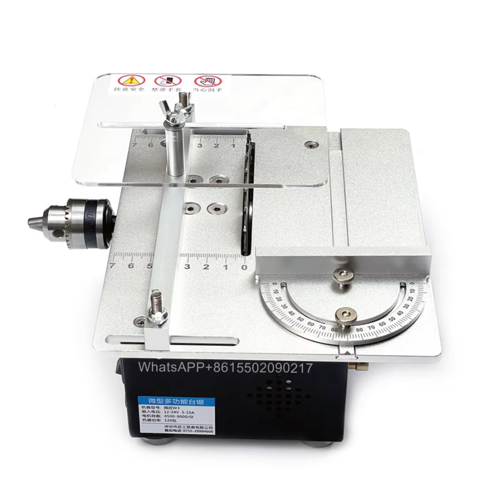 Mini Motosierra de Escritorio  - Mini Circular Table Saw Diy Woodworking reseña y precio
