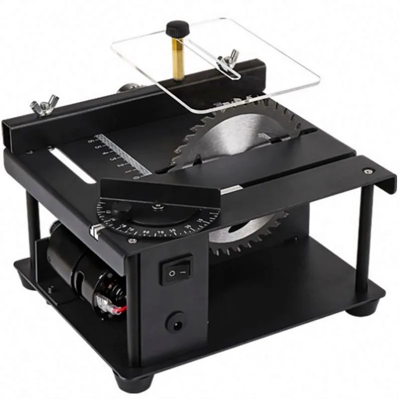 Mini Sierra de Mesa Eléctrica  - Mini Circular Table Saw Diy Woodworking reseña y precio