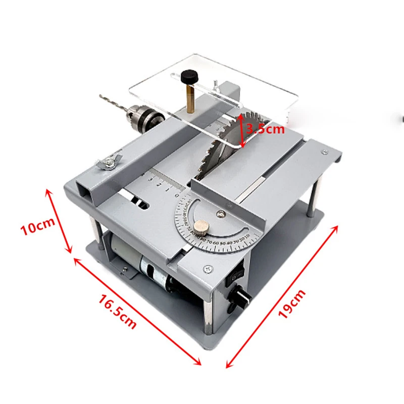 Sierra de Mesa Multifunción Pe - Mini Circular Table Saw Diy Woodworking reseña y precio