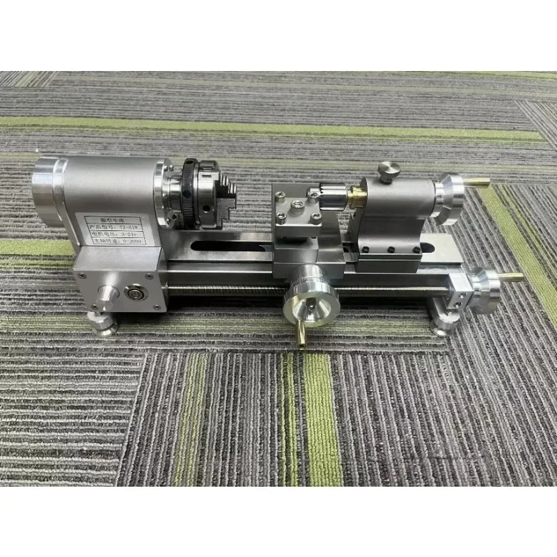Mini Torno de Precisión de 100 - Micro Wood Turning Lathe Beads Machine reseña y precio