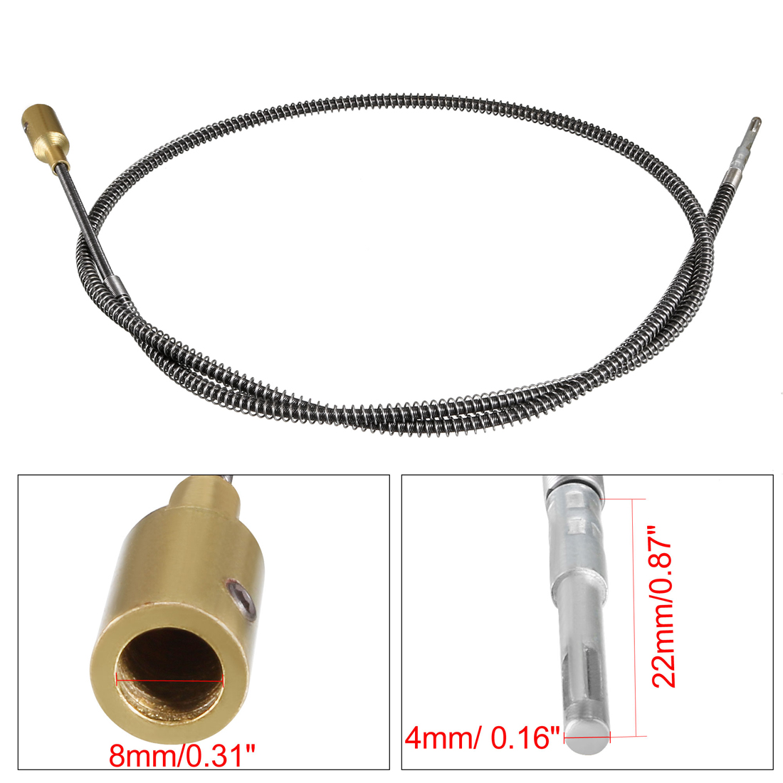 Herramienta rotativa de eje Fl - Flexible Shaft Rotary Tool Extension Chuck reseña y precio