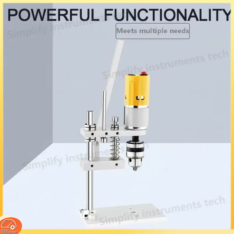 Mini Taladro de Banco de 24V c - Mini Bench Drill Press Variable Speed reseña y precio