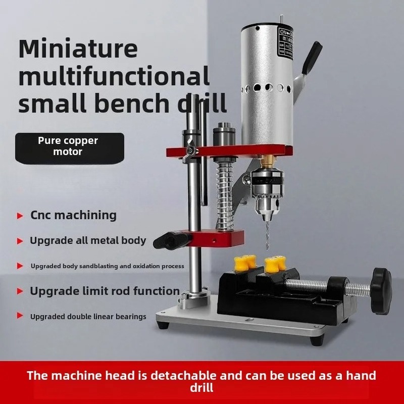 Mini Taladro de Banco de Veloc - Mini Bench Drill Press Variable Speed reseña y precio