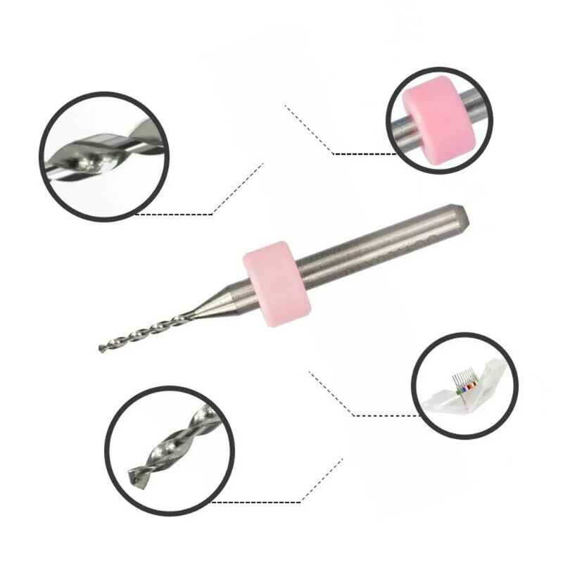 Brocas helicoidales de carburo - Pcb Micro Carbide Drill Bits 0.3-1.2Mm reseña y precio