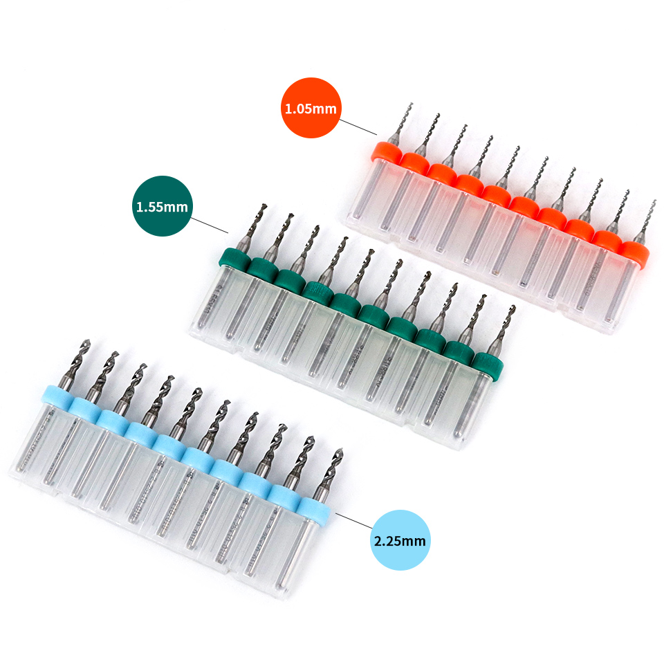VACK-Juego de brocas para PCB, - Pcb Micro Carbide Drill Bits 0.3-1.2Mm reseña y precio