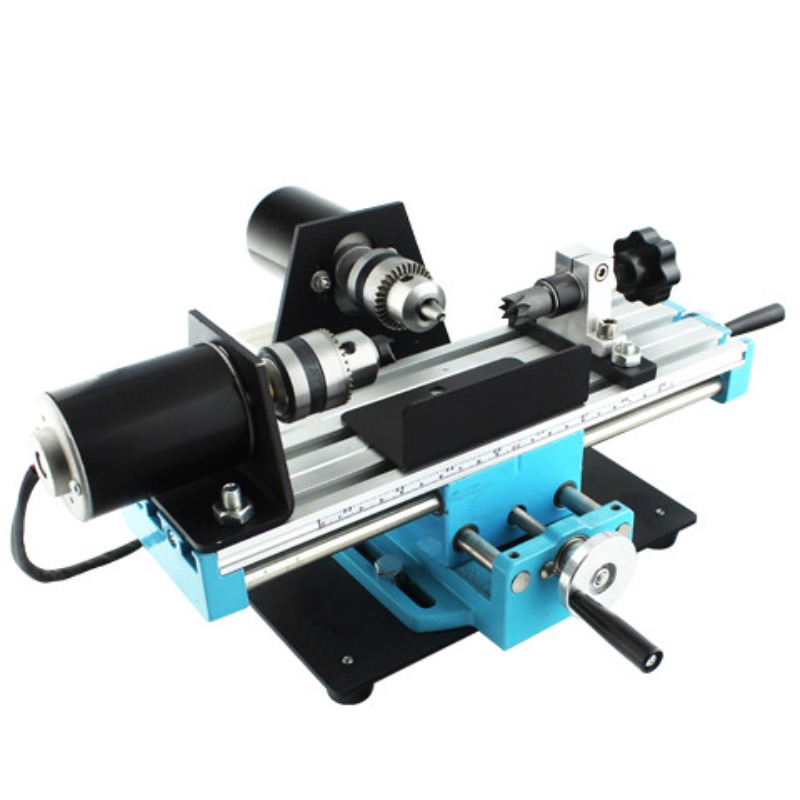 Mini torno de cuentas, micro m - Micro Wood Turning Lathe Beads Machine reseña y precio
