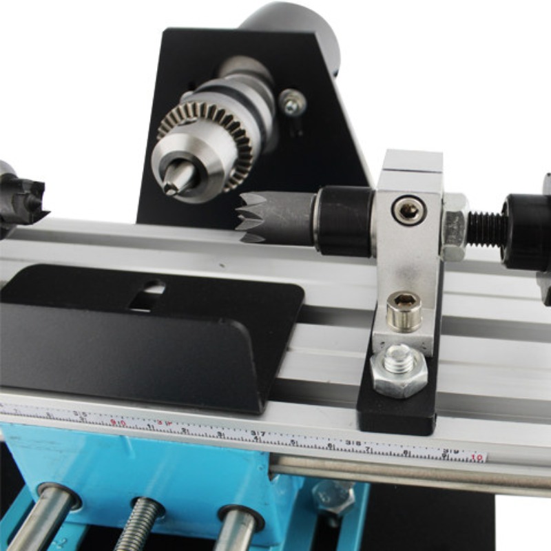 Mini torno de cuentas, micro m - Micro Wood Turning Lathe Beads Machine reseña y precio