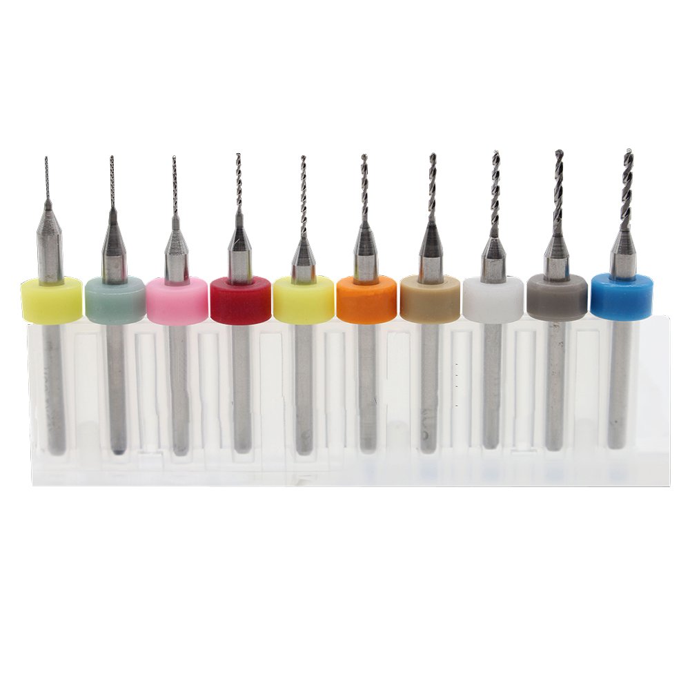 Juego de brocas PCB de 0,3-1,2 - Pcb Micro Carbide Drill Bits 0.3-1.2Mm reseña y precio