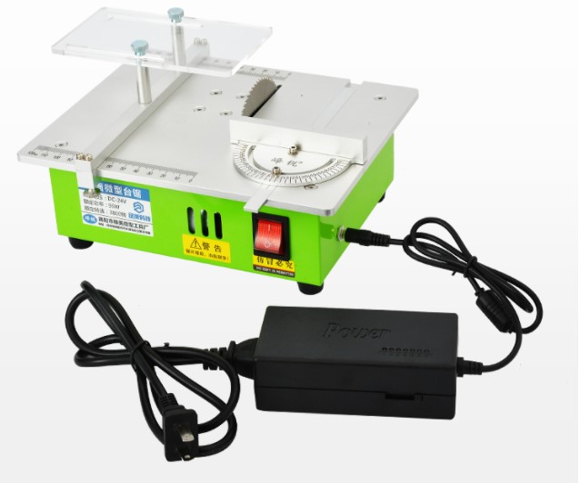 Mini sierra de mesa para carpi - Mini Circular Table Saw Diy Woodworking reseña y precio
