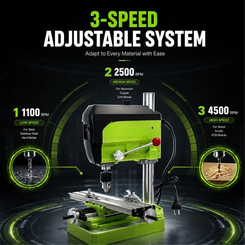 Taladro de Banco para Joyería, - Mini Milling Machine Table Cross Slide Xy reseña y precio