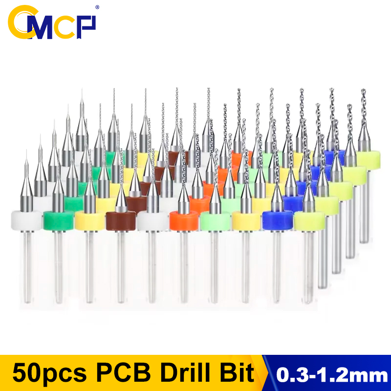 Juego de brocas de carburo CMC - Pcb Micro Carbide Drill Bits 0.3-1.2Mm reseña y precio