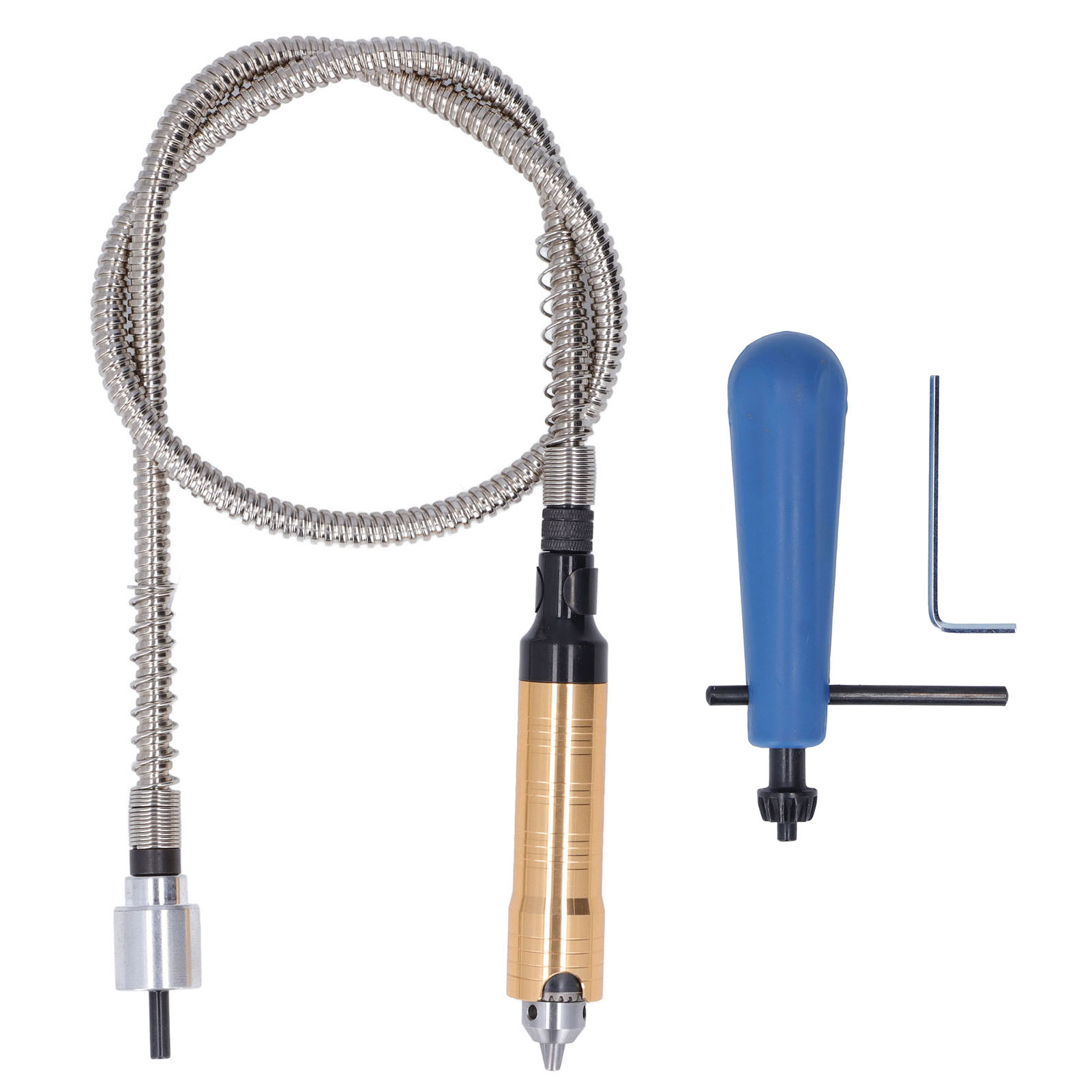 Adaptador de llave para mandri - Flexible Shaft Rotary Tool Extension Chuck reseña y precio