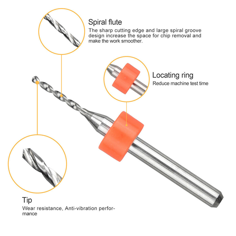 Juego de 50 brocas para PCB de - Pcb Micro Carbide Drill Bits 0.3-1.2Mm reseña y precio