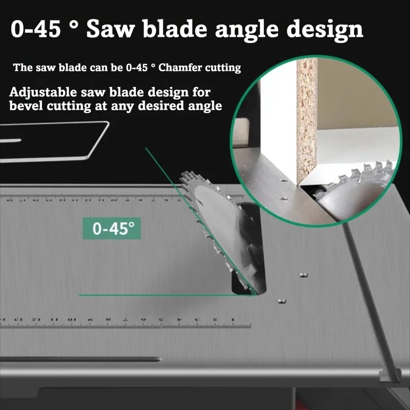 Sierra de Mesa Mini de Alta Po - Mini Circular Table Saw Diy Woodworking reseña y precio