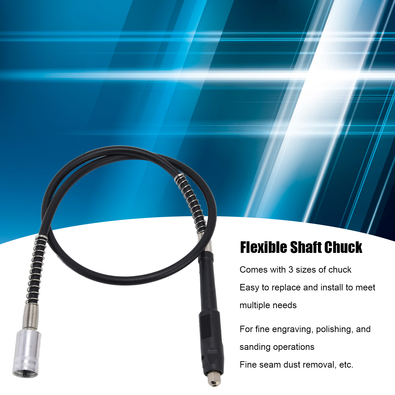 Eje de extensión de 42 pulgada - Flexible Shaft Rotary Tool Extension Chuck reseña y precio