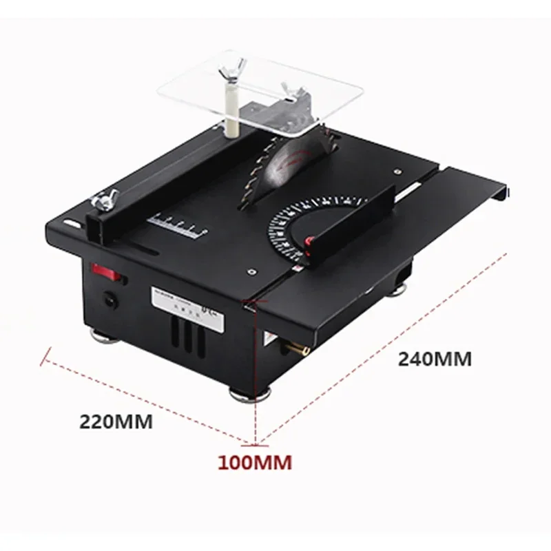 Máquina de Corte, Sierra Circu - Mini Circular Table Saw Diy Woodworking reseña y precio
