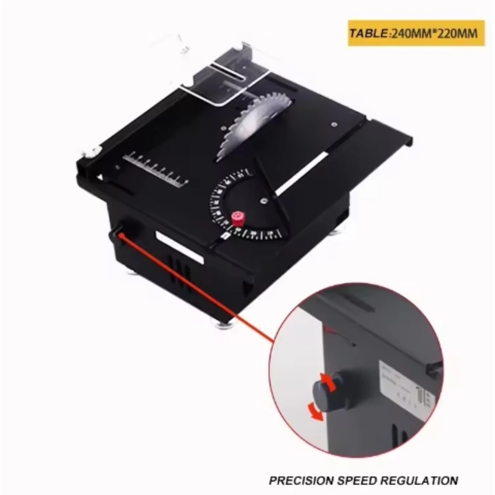 Máquina de Corte, Sierra Circu - Mini Circular Table Saw Diy Woodworking reseña y precio